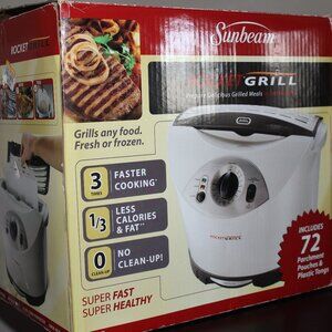 Sunbeam Rocket Grill RG72 72 Parchment Pouches Air Fryer Toaster Oven Brand New